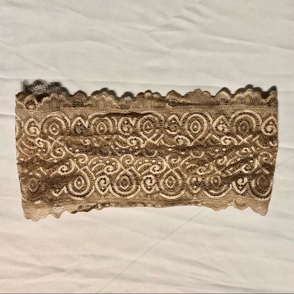 [PRICE FIRM] Seamless & Lace Bandeau - Picture 3 of 5